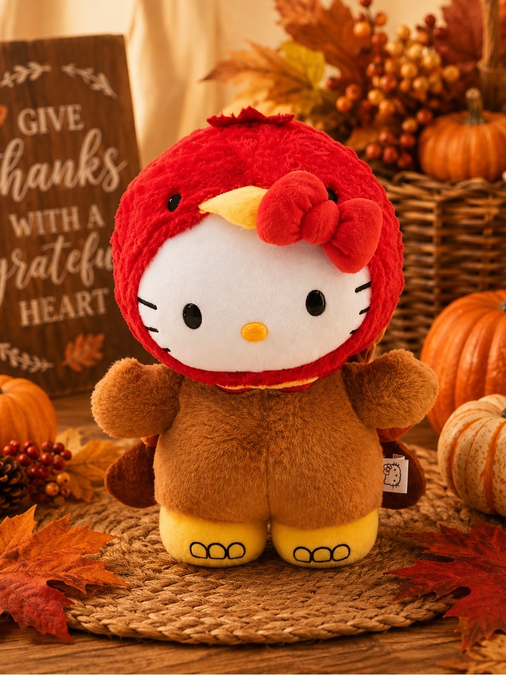 Hello Kitty Turkey Plush Toy